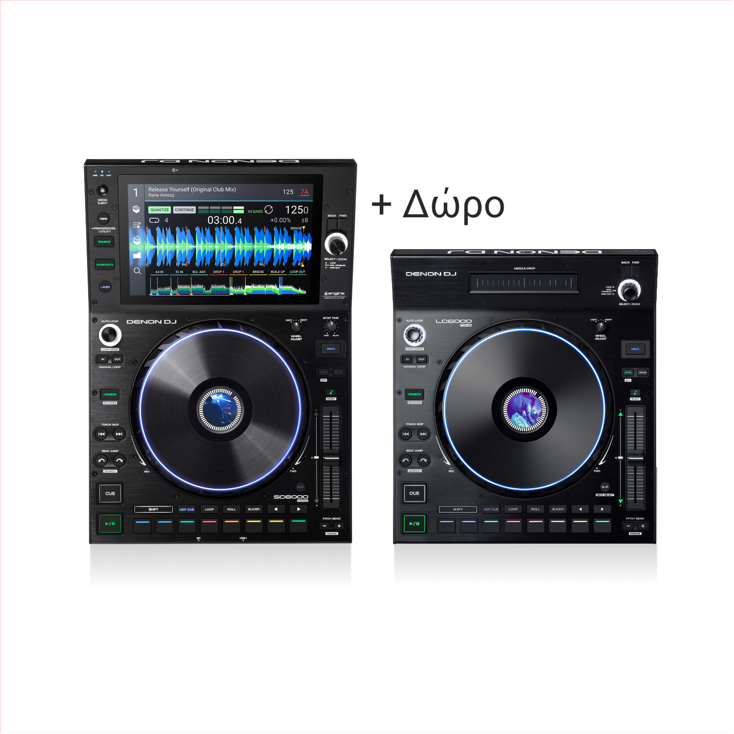 Denon DJ SC6000 Prime +[Δώρο Denon DJ LC6000 Prime]